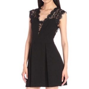 BCBG Black Lace Cocktail Dress